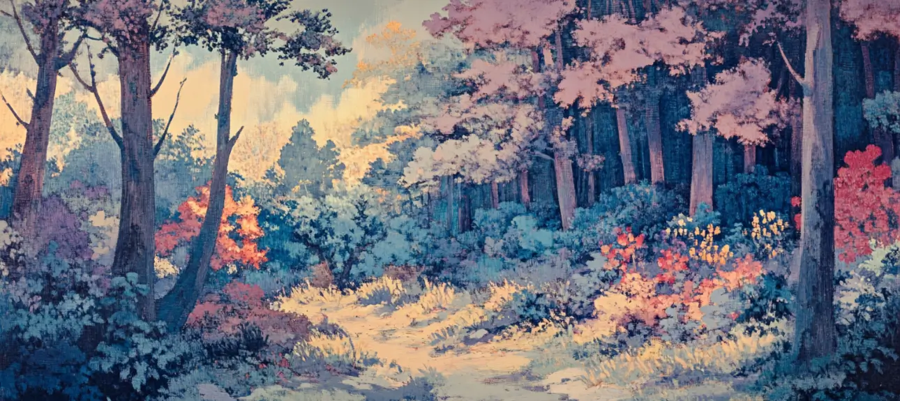 abstract photos with various shapes and colors