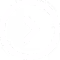 White circular right arrow icon on transparent background.