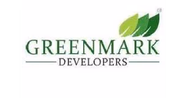 GreenMark Developers logo with three overlapping green leaves above the text.
