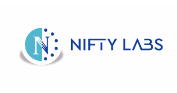 NIFTY LABS company logo with stylized N and blue text.