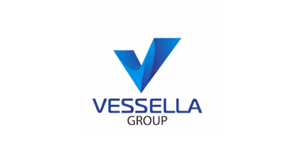 Vessella Group logo featuring a stylized blue checkmark above the company name.