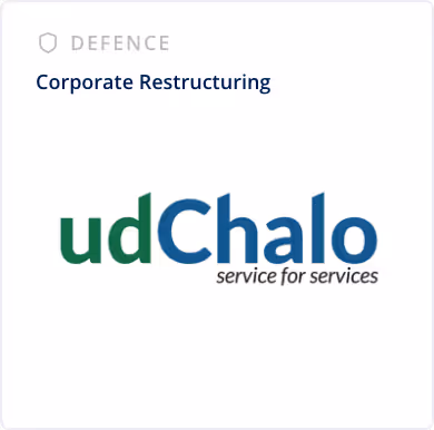 Defence Sector - Corporate Restructuring - udChalo