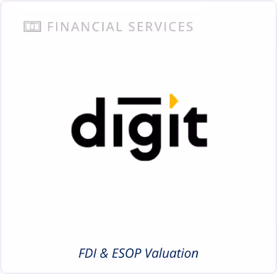 Financial Services Sector - FDI & ESOP Valuation - Digit
