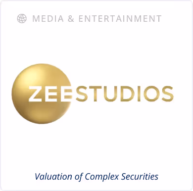 Media & Entertainment Sector - Valuation of Complex securities - ZeeStudios
