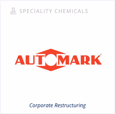 Specialty Chemicals Sector - Corporate Restructuring - Automark