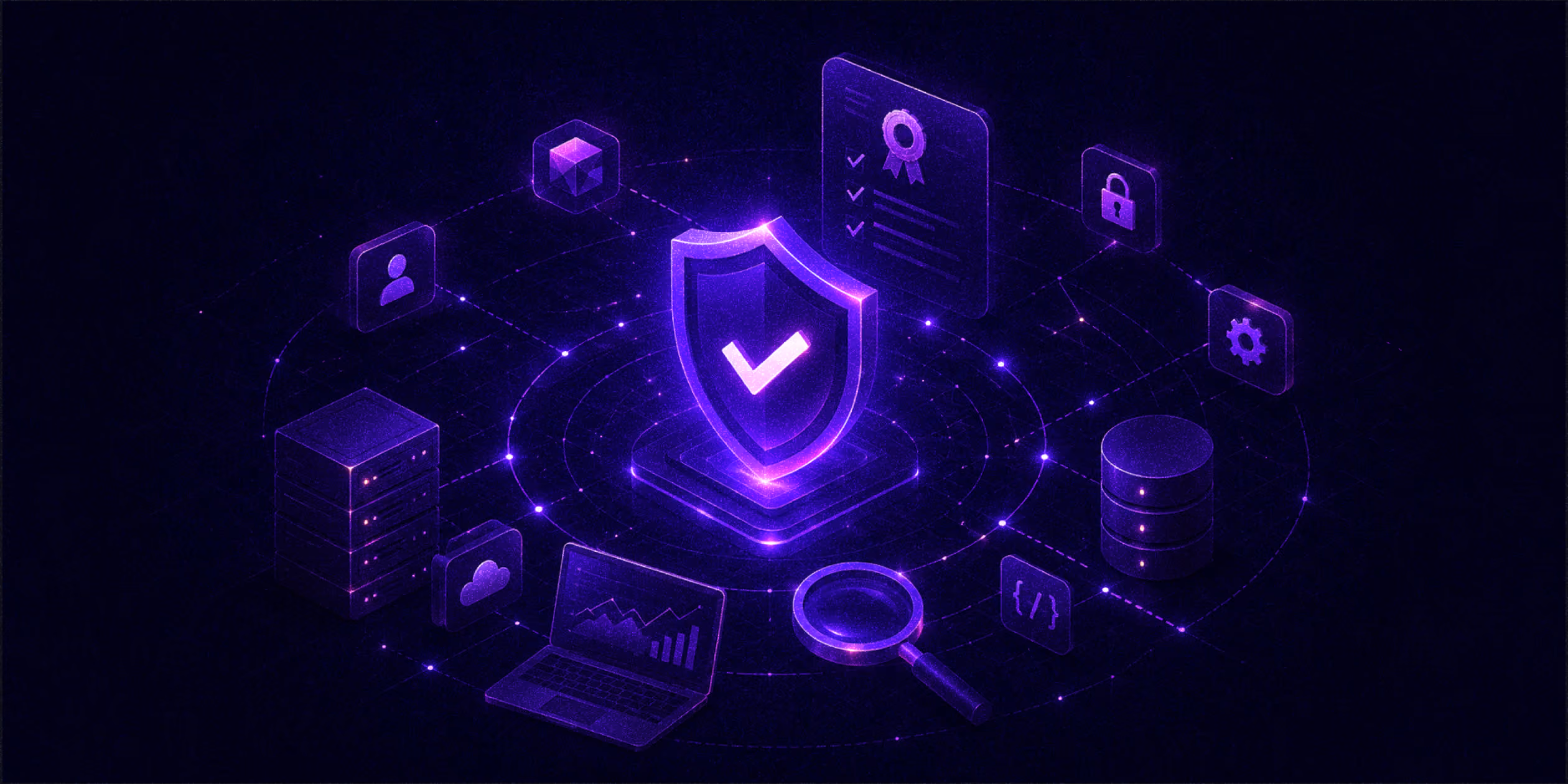 Quiltt's SOC 2 Type 2 certification, AES-256 encryption, and single-integration model mean fewer credentials to defend and one audit boundary instead of five.
