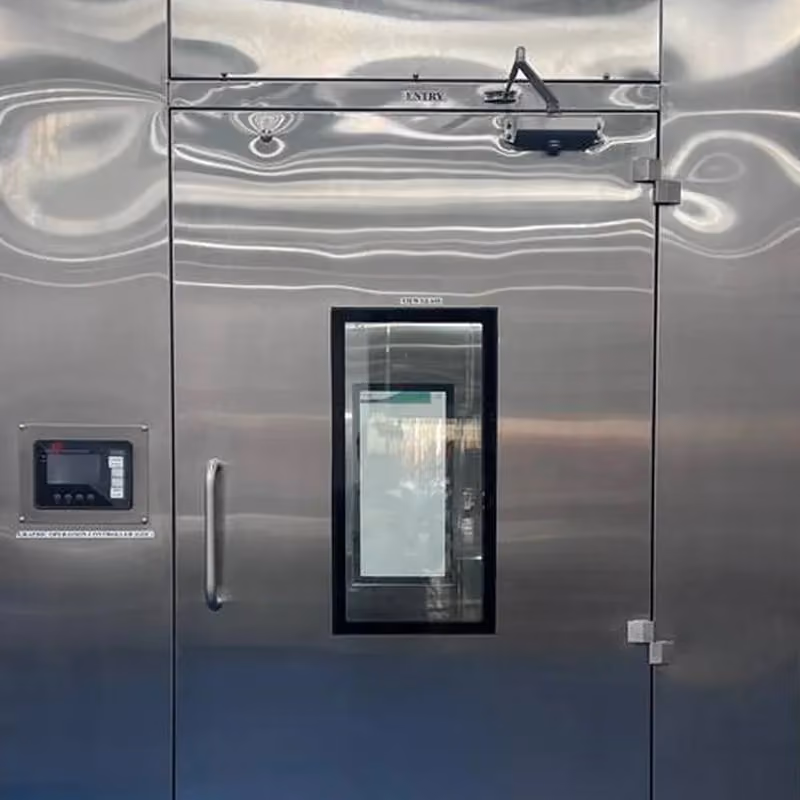 Dual Decontamination Showers