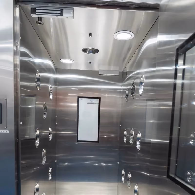 Dual Decontamination Showers