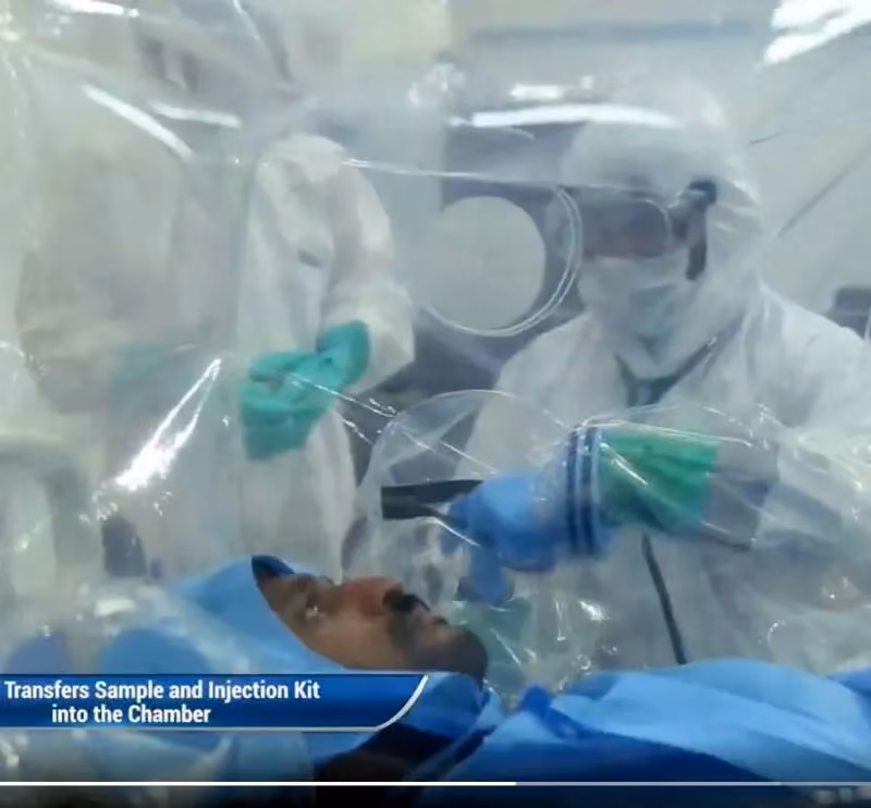 Système d'isolation flexible des patients