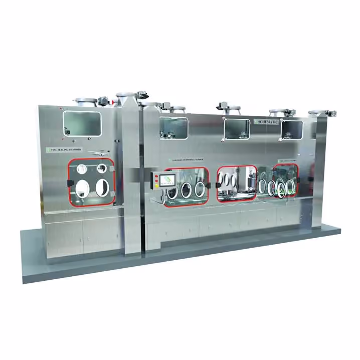 Filling Sealing Capping Line Isolators