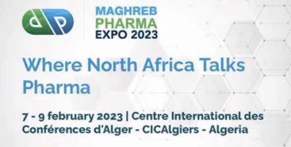 See Schematic at MAGHREB Pharma Expo 2023