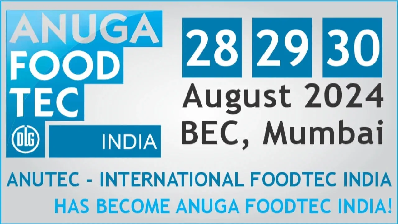 Schematic to Showcase at Anuga FoodTec India 2024