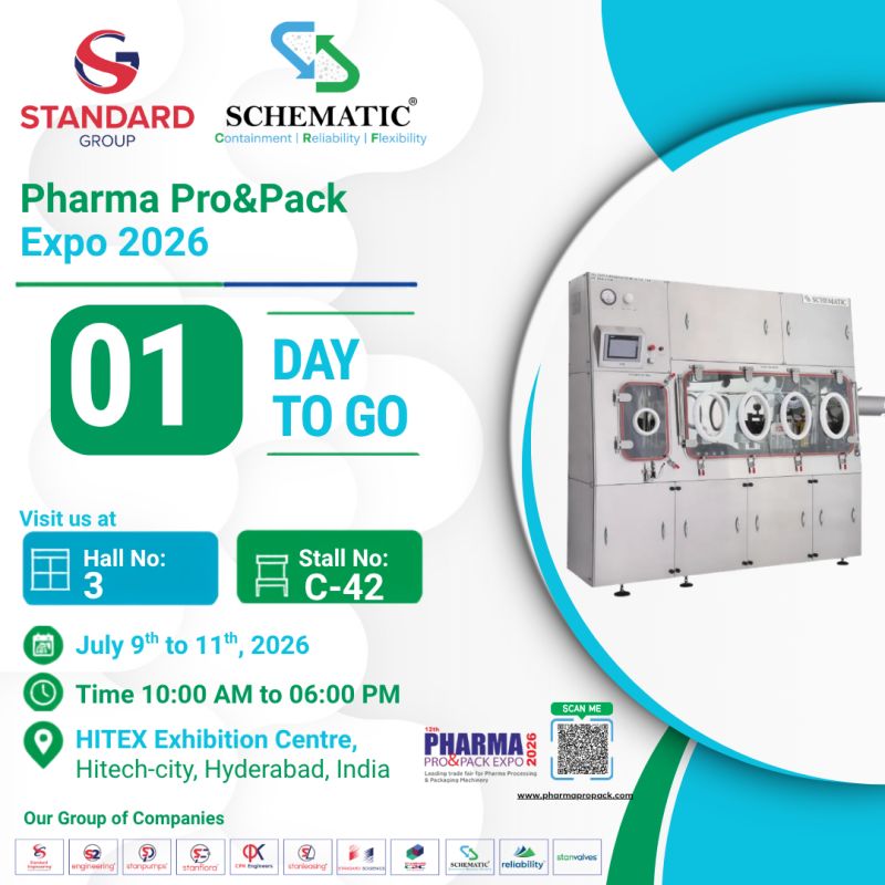 Schematic Engineering Industries Ready to Welcome Visitors as Pharma Pro & Pack Expo Opens Tomorrow
