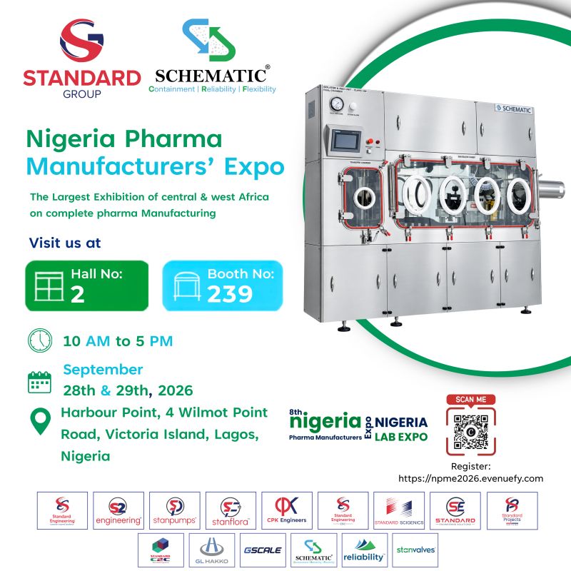 Schematic at Nigeria Pharma Manufacturers’ Expo 2026