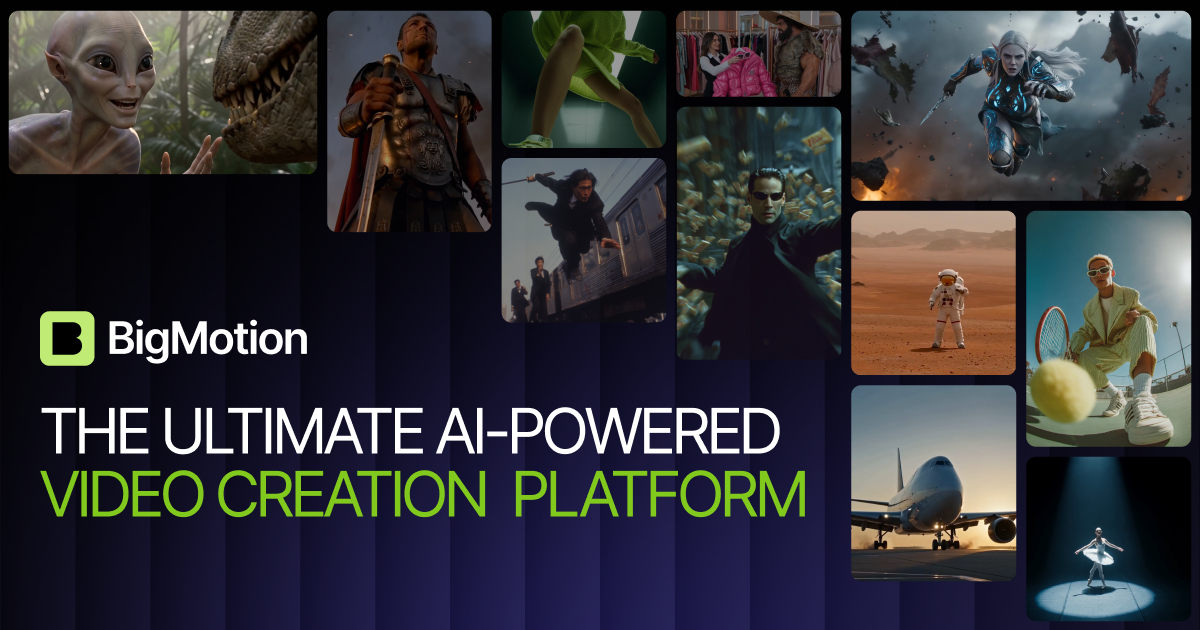 Free Faceless AI Video Generator | BigMotion AI