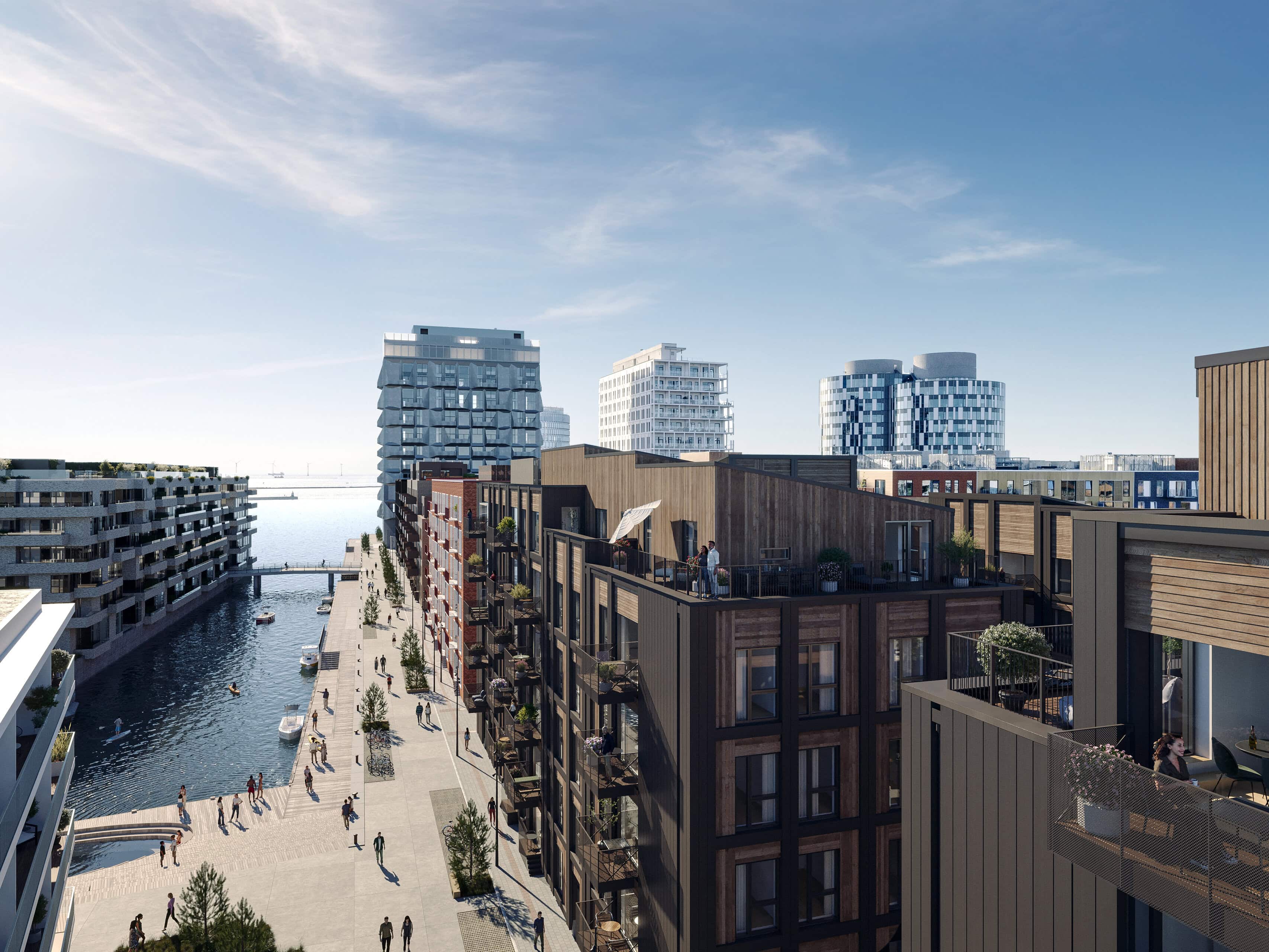 Ripple Residence CLT residential building in Denmark