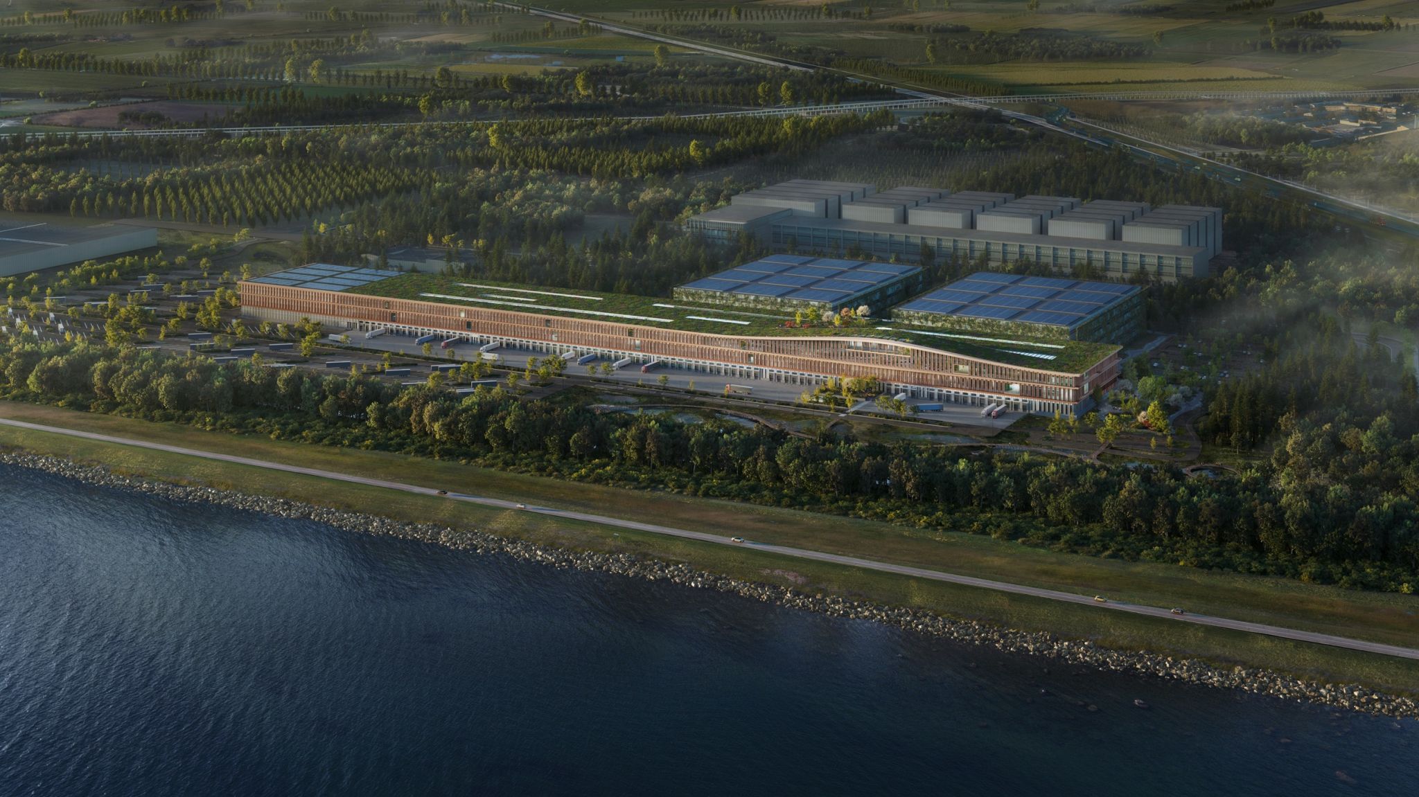 Bestseller, biggest straw logistics center in the world using tectors moisture monitoring.