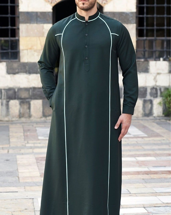 Contoh Produksi gamis pria seragam haji & umroh