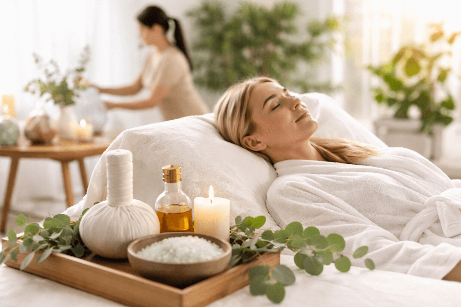 Holistic medicine illustration representing whole-body wellness at Louisville Aesthetics in Louisville, Kentucky