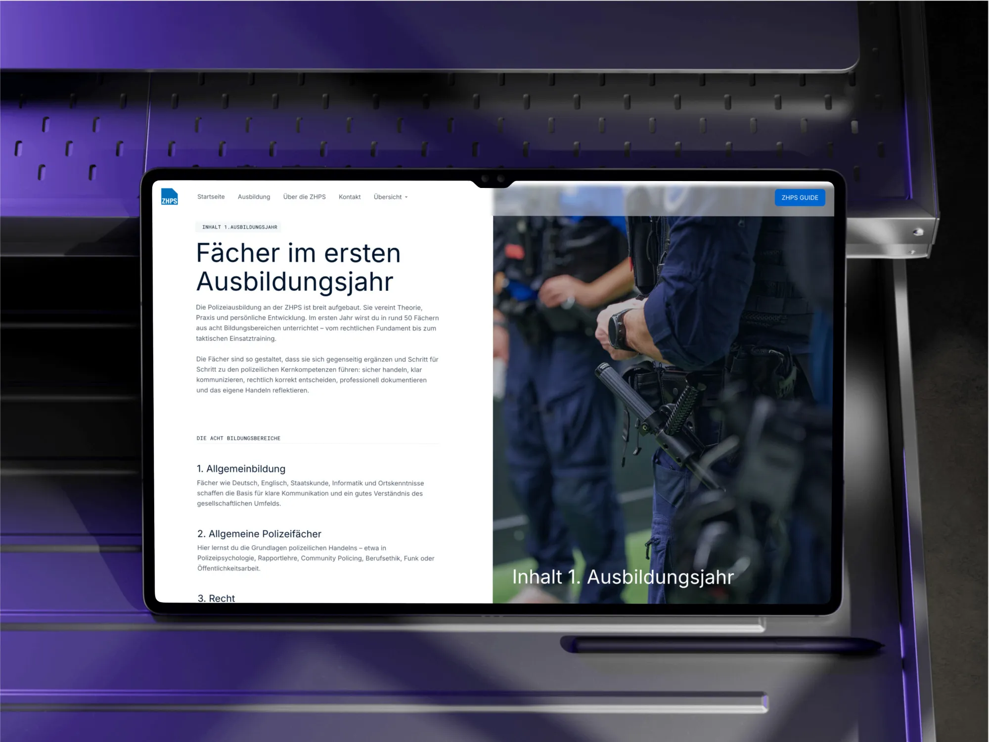 Mockup webdesign zhps