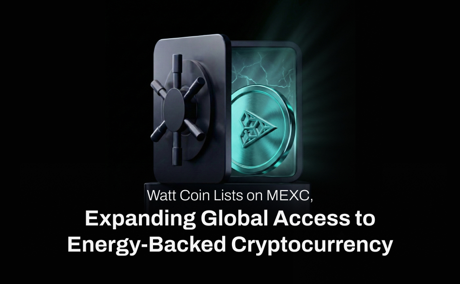 D.Energy announced today that Watt Coin (WATT) is now trading on MEXC, one of the world's leading cryptocurrency exchanges with over 10 million users globally. 