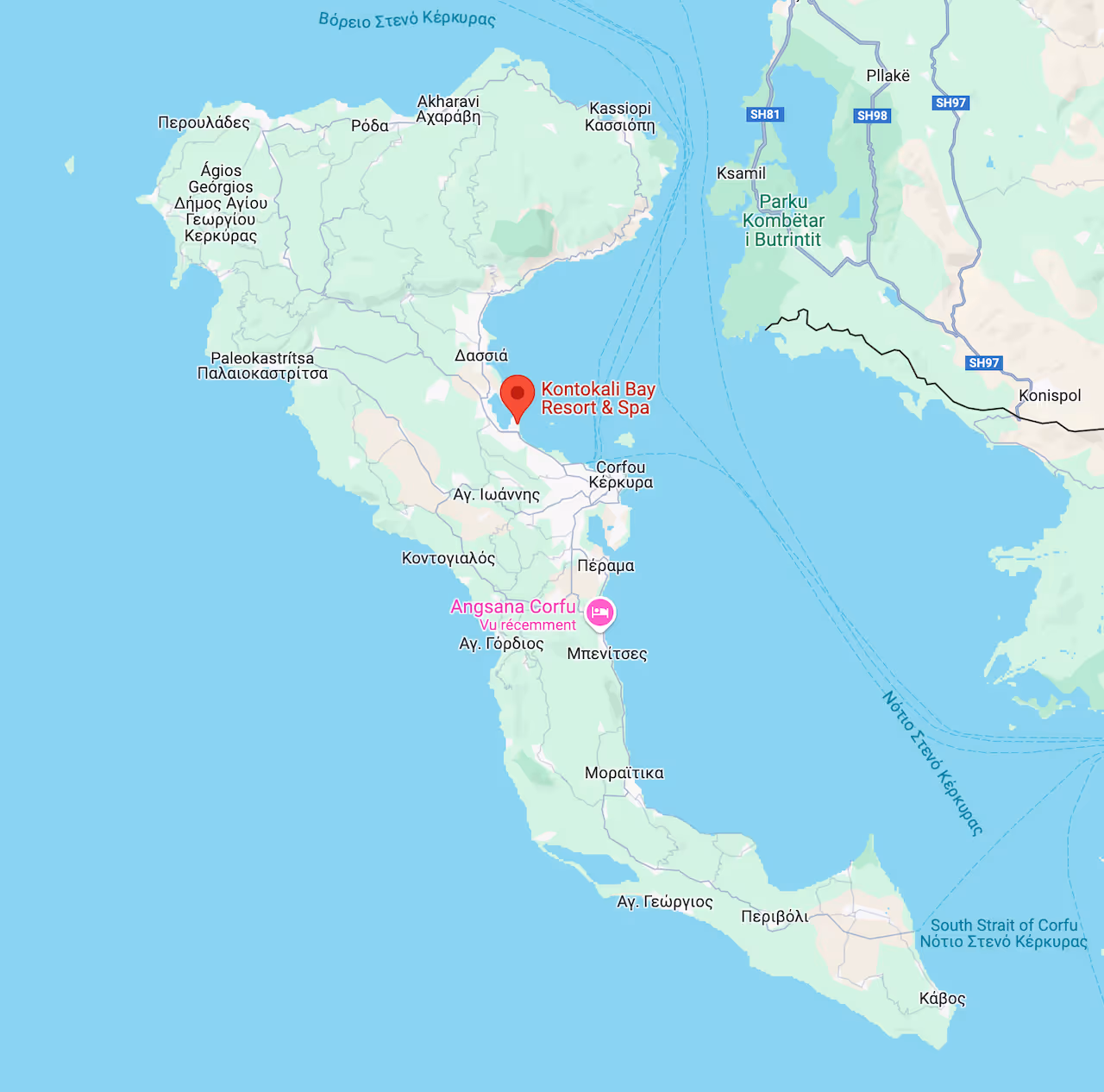 Hôtel Kontokali Bay Resort & Spa