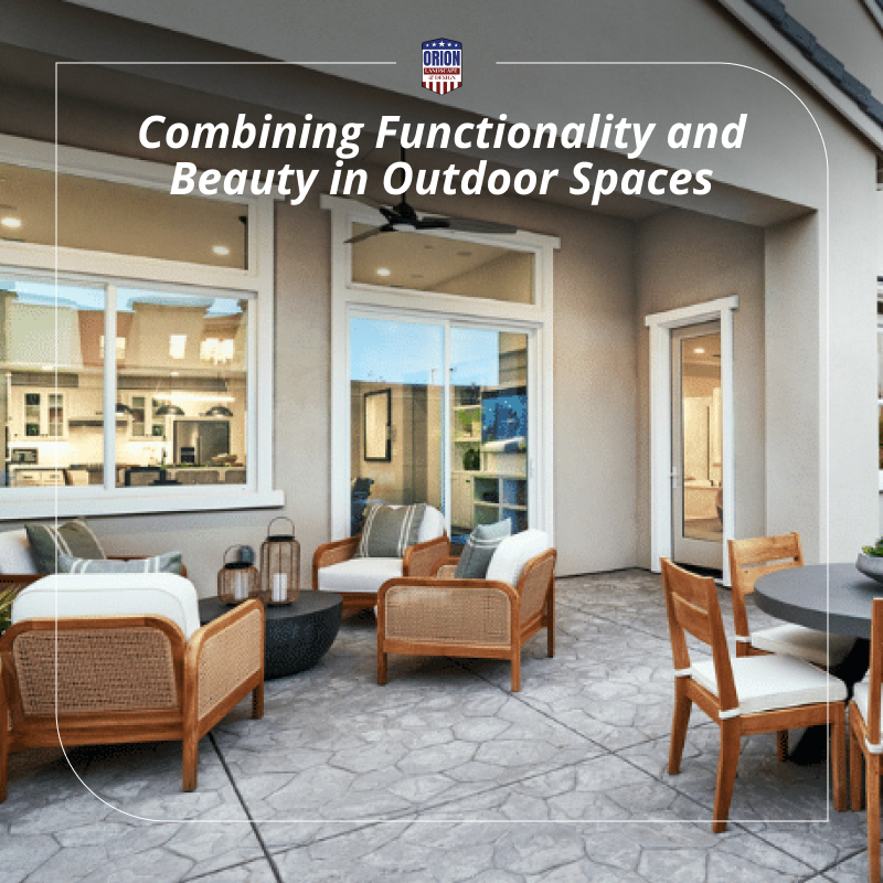Combining Functionality and Beauty in Outdoor Spaces