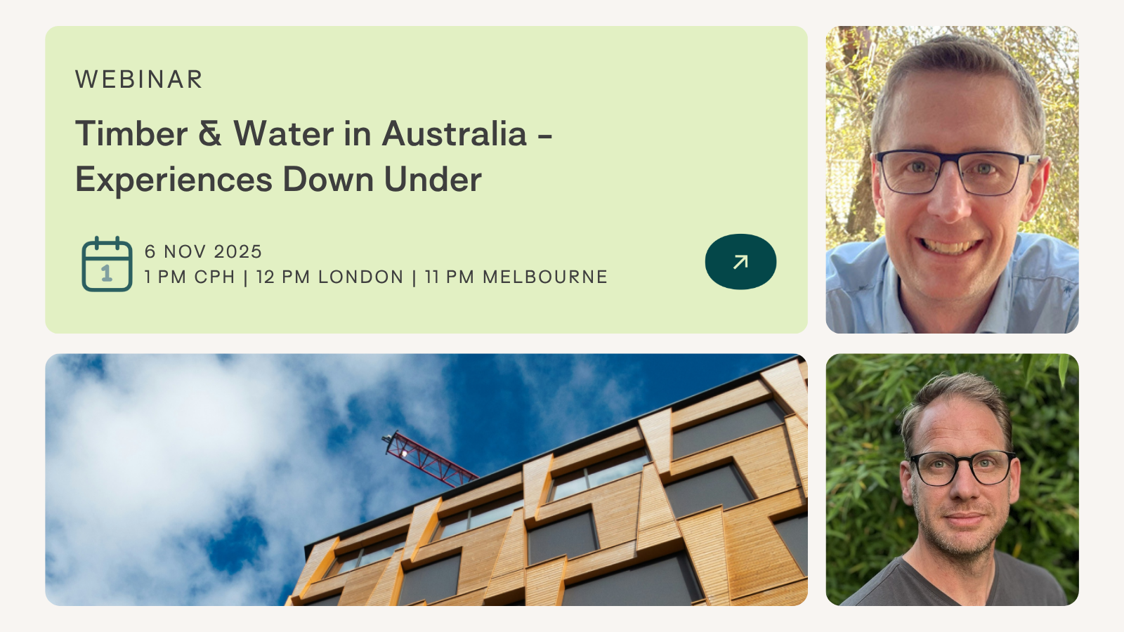 Timber and Water in Australia: Lessons for Construction and Ongoing Moisture Monitoring