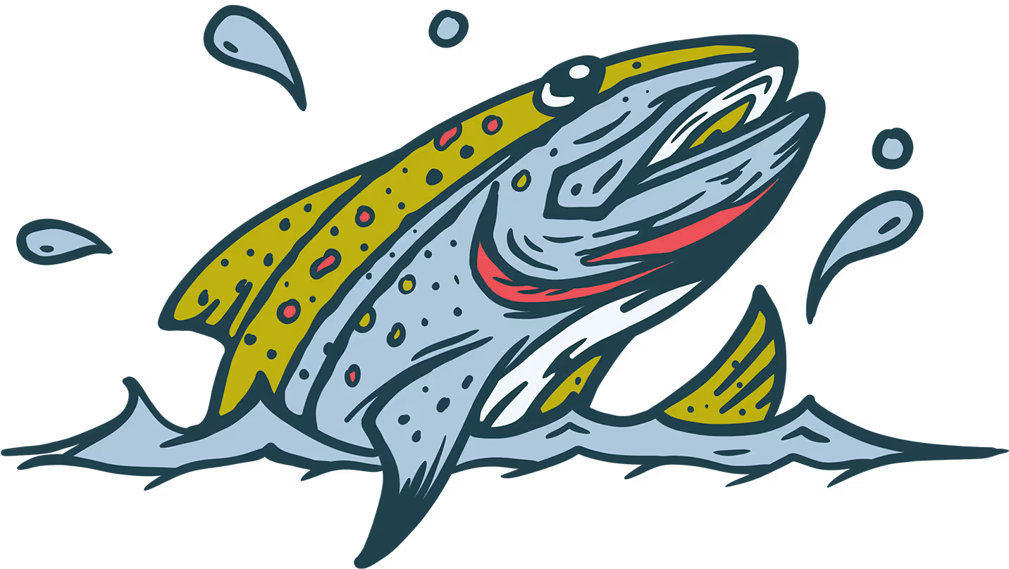 illustration of cutthroat trout