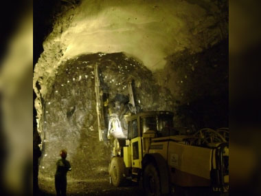 Túnel da PCH Salto Góes passa de mil metros escavados e atinge 85% do total