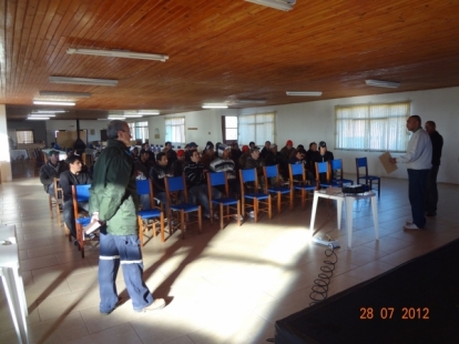 Equipe da PCH Abranjo, no Rio Grande do Sul, tem aula de primeiros socorros