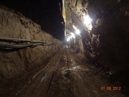 Túnel da PCH Abranjo, em Encruzilhada do Sul (RS), chega a 230 metros escavados