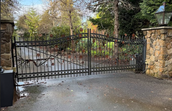 Automatic gates stop unwanted driveway parking.
