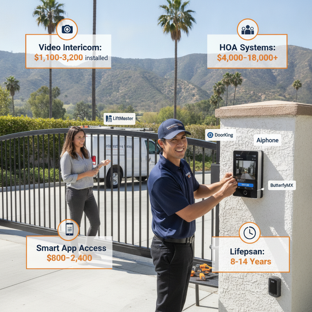 Electric Gate Access Control in Los Angeles 2026: Keypads, App Control, Intercoms & What System Actually Fits Your Property