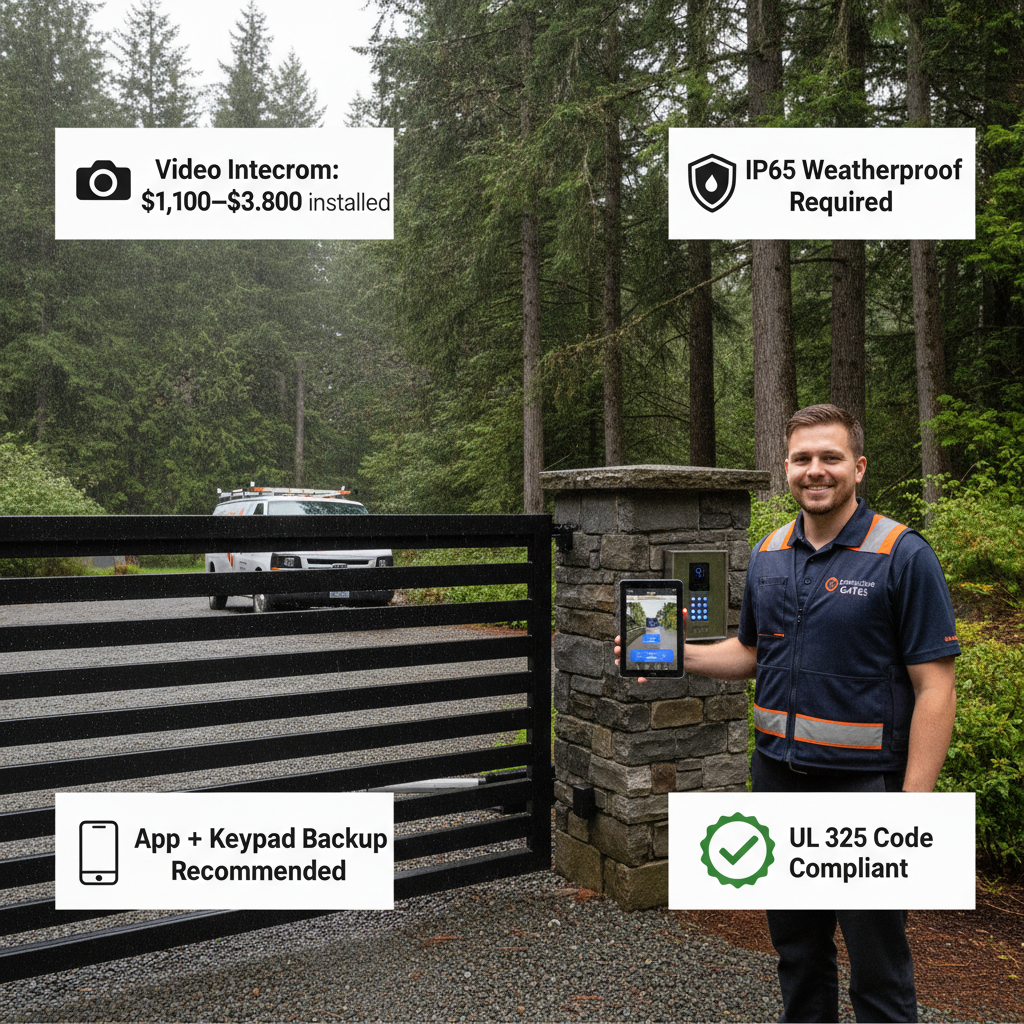 Electric Gate Access Control in Portland 2026: Keypads, App Control, Intercoms & What System Actually Fits Your Property