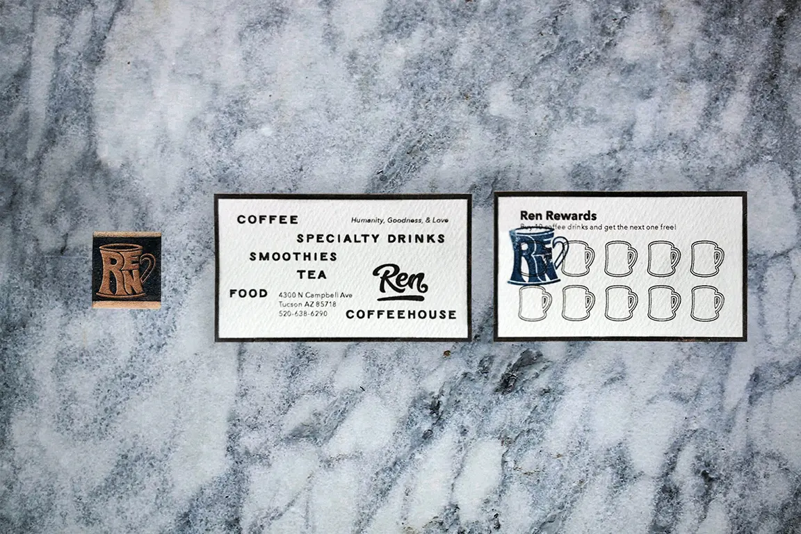 cafe loyalty card