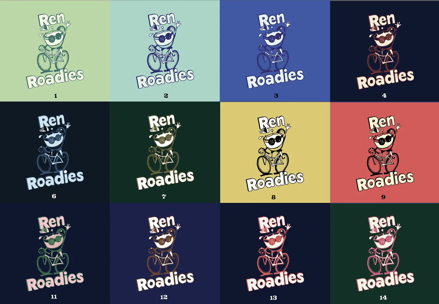 color options for new merchandise design