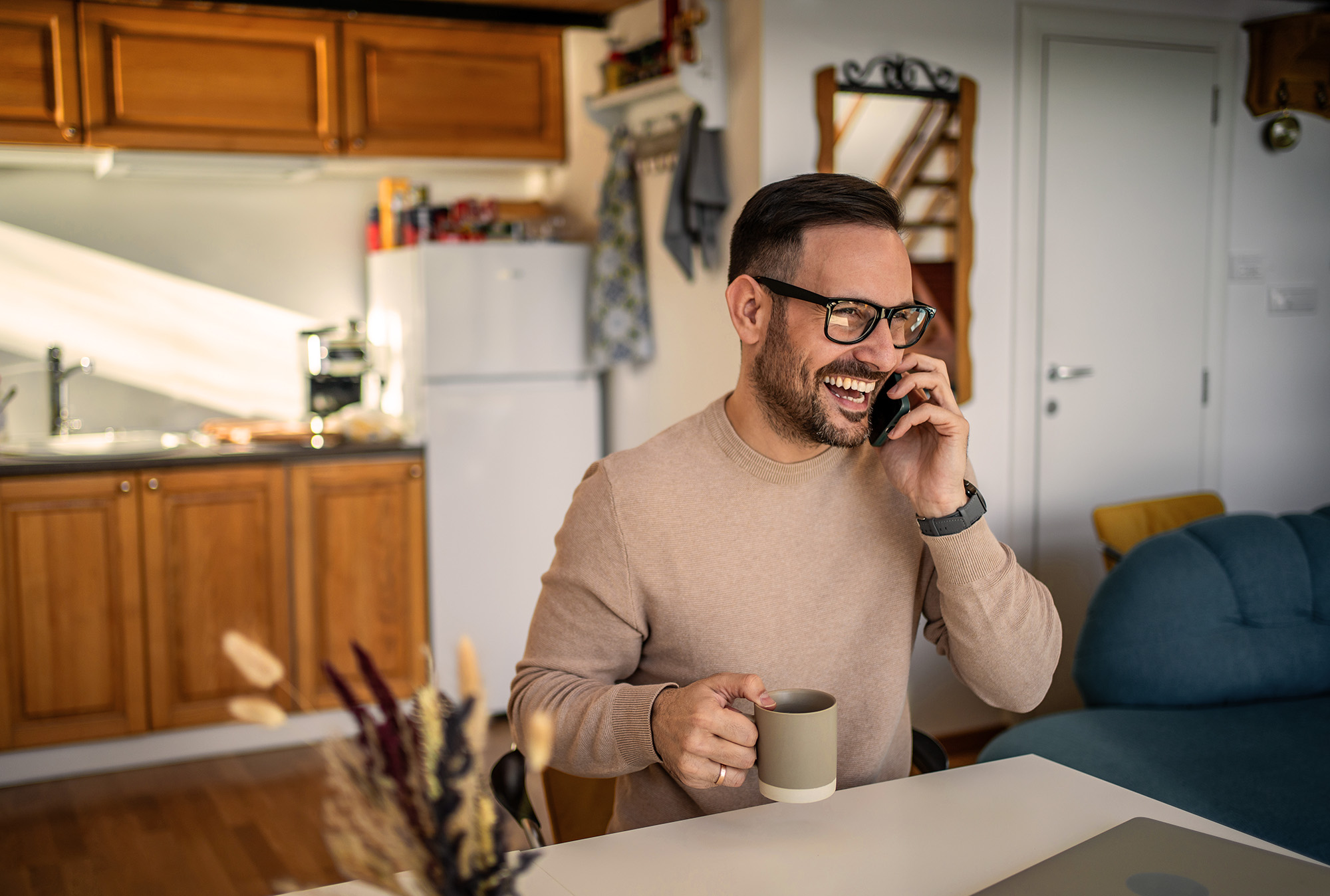 Reviewing information on iPad