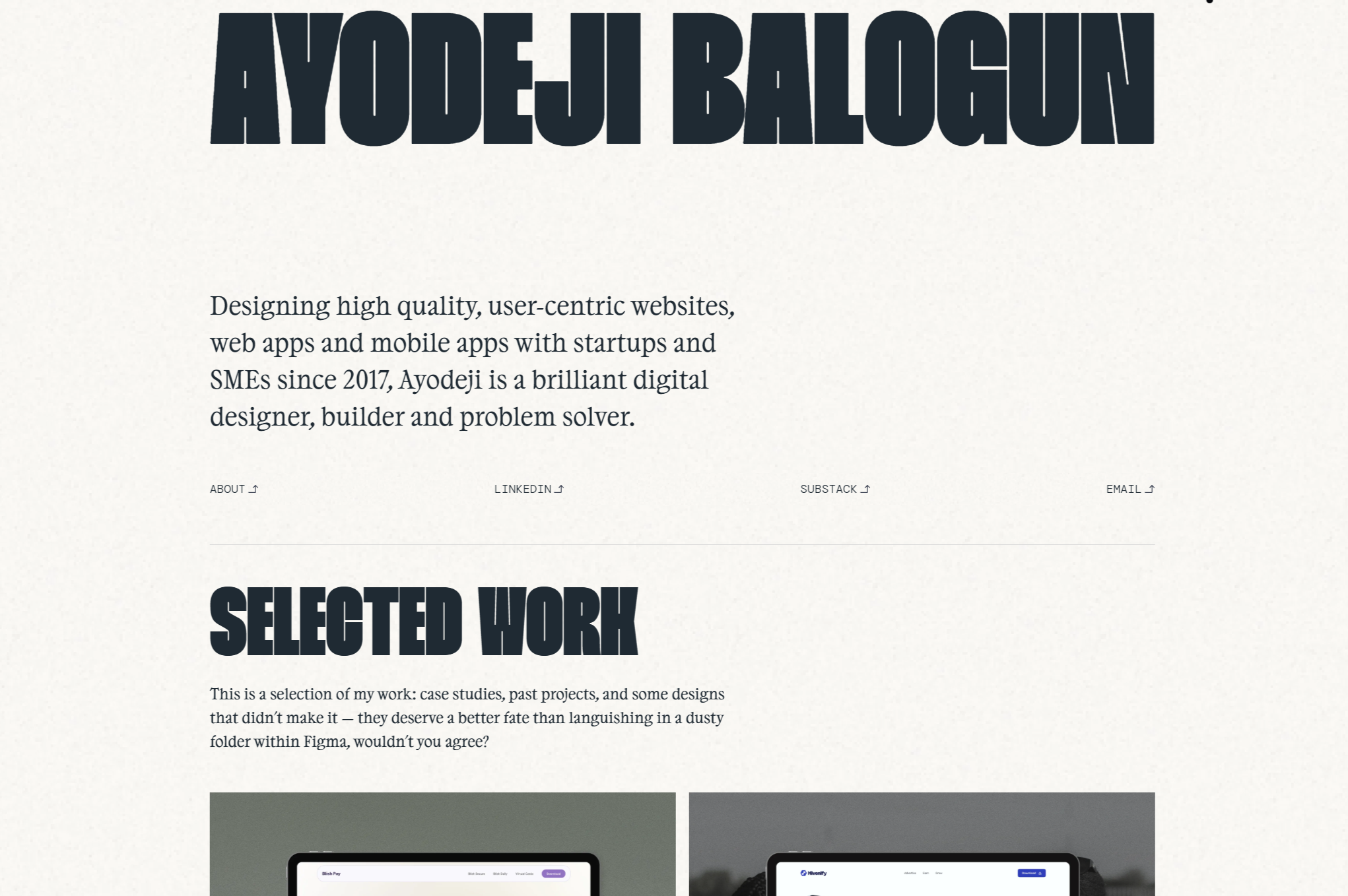 site profile thumbnail