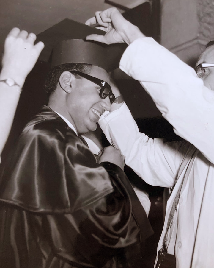 Dr. Mahdi at his graduation