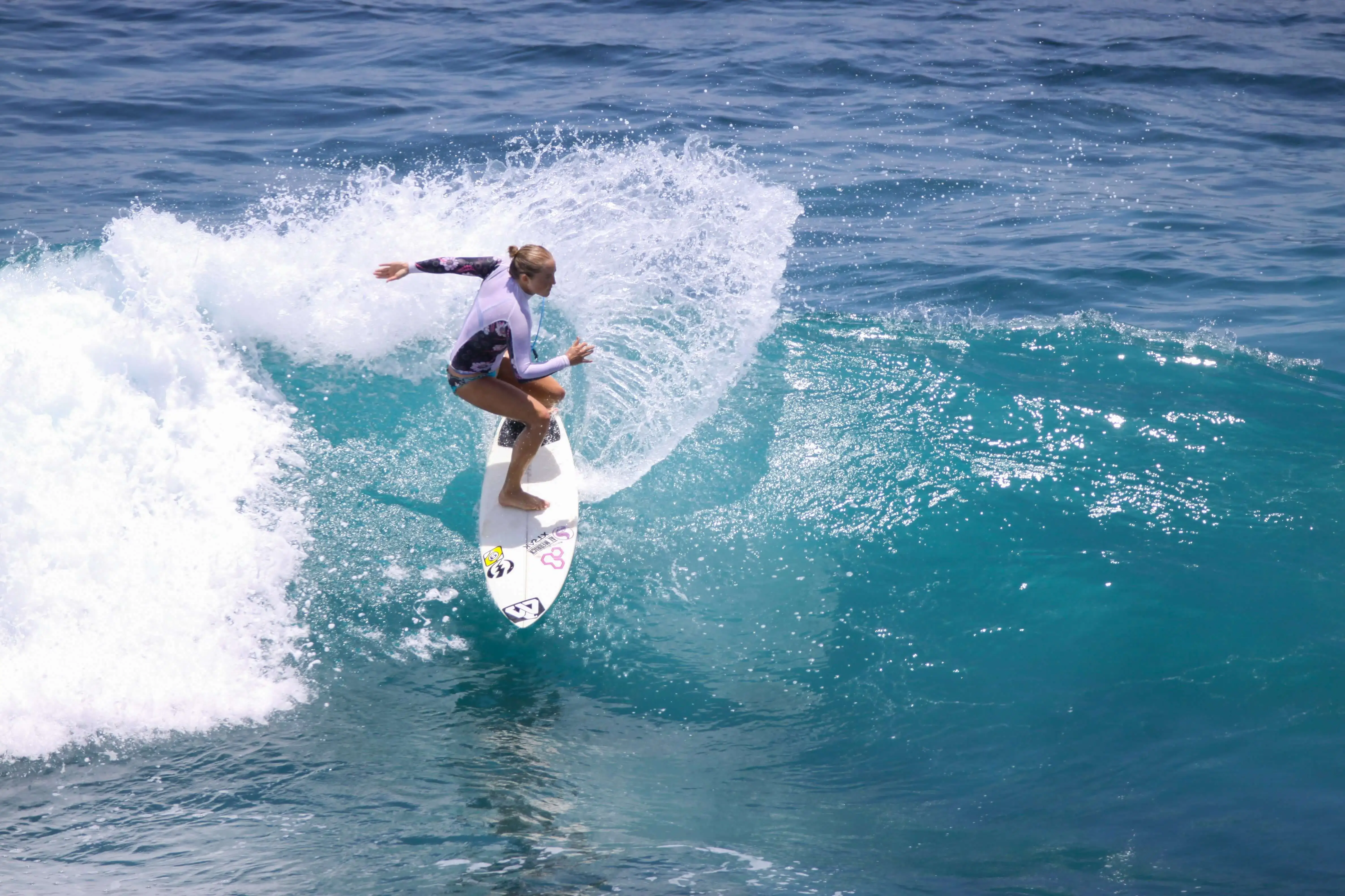 Woman Surfer on a wave