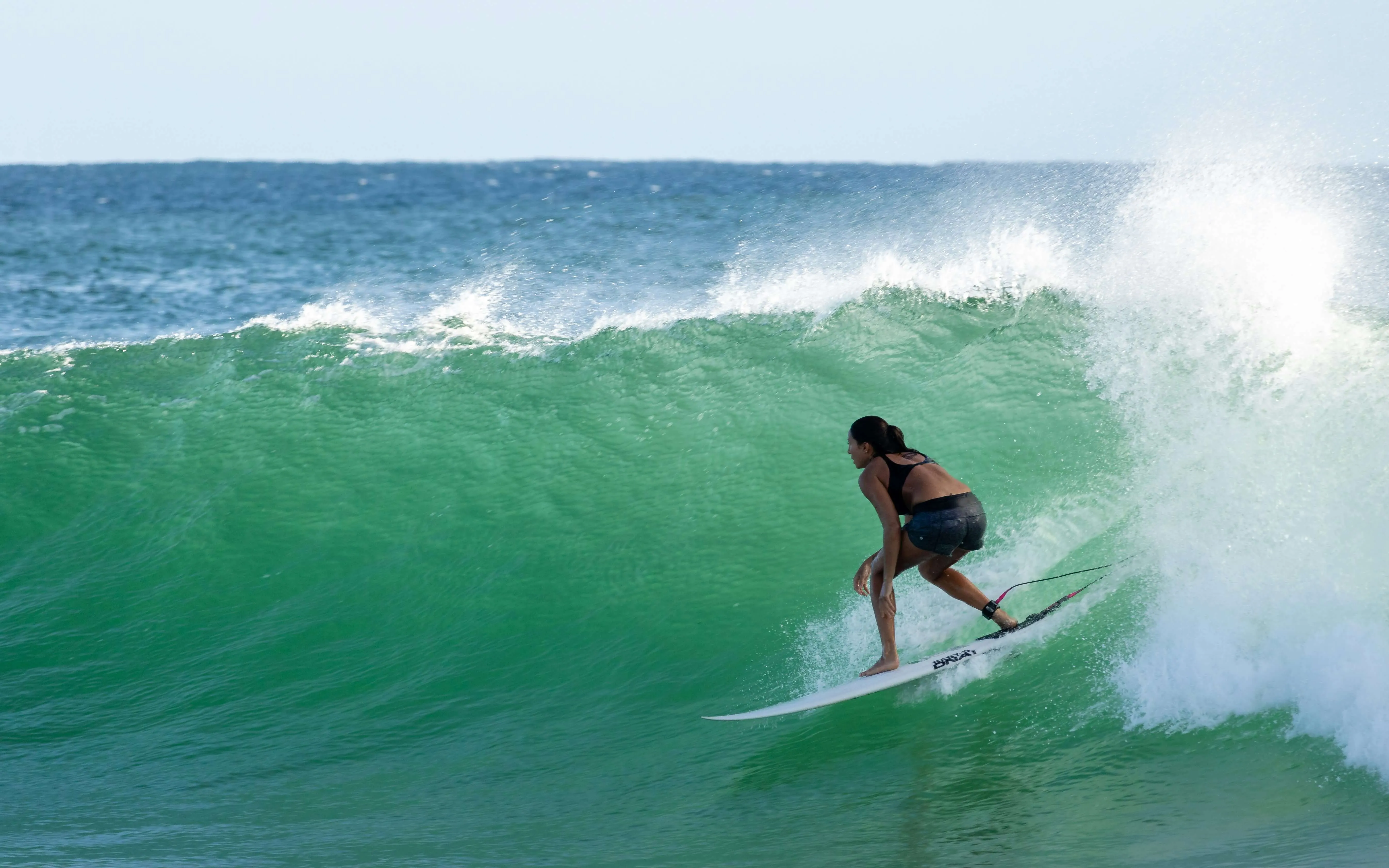 Surfer on a wave
