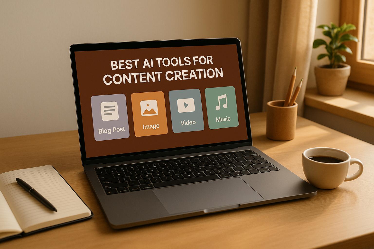 Top AI Tools for Content Creation & Workflow Optimization