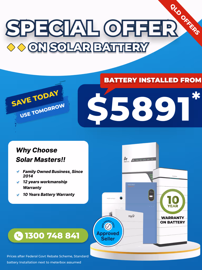 Solar Battery Brisbane Specials