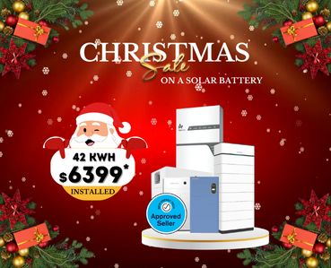 Save Big This Christmas with a Solar Battery and Federal Support