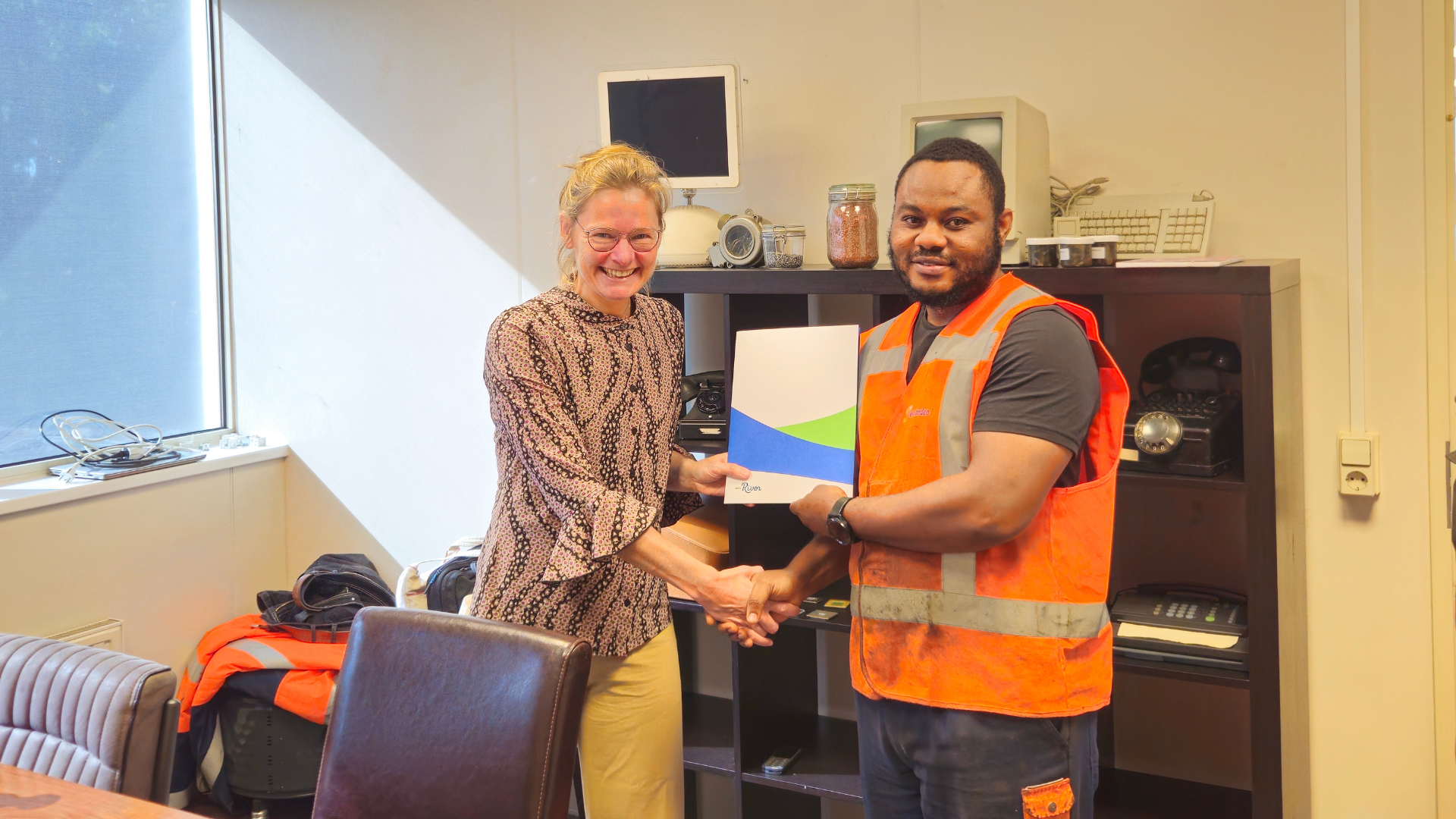 An interview with temporary worker James. A refugee from Ukraine