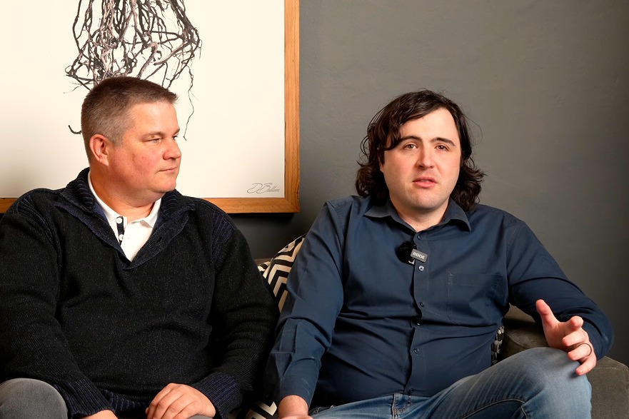 The Exonic Solutions team during the Magnetic case study interview
