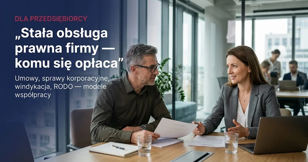 Obsługa prawna firm: na czym polega i komu się opłaca