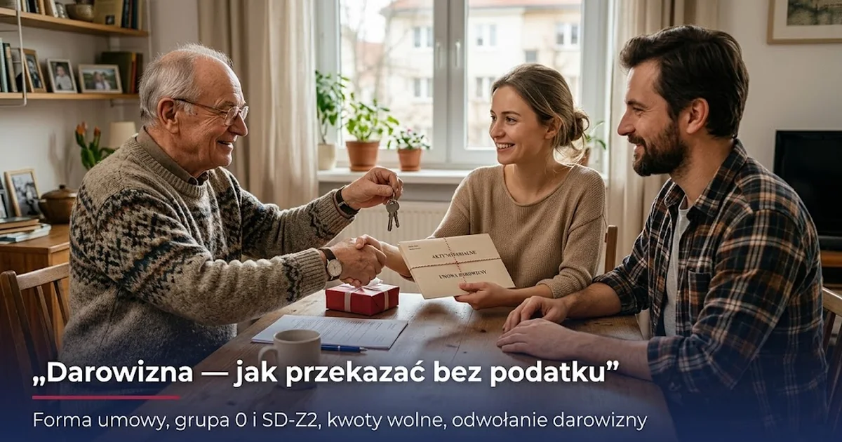 Darowizna: umowa, podatek, odwołanie | LEX&CO