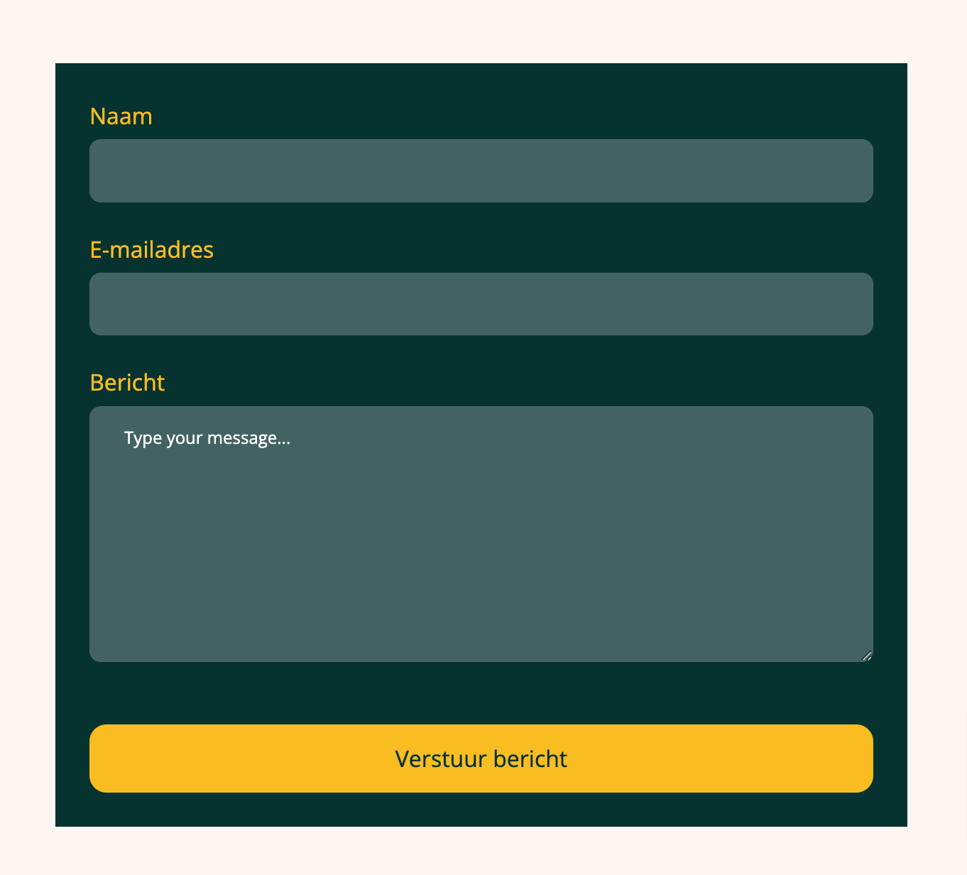 VoorWerk proces - SignUp